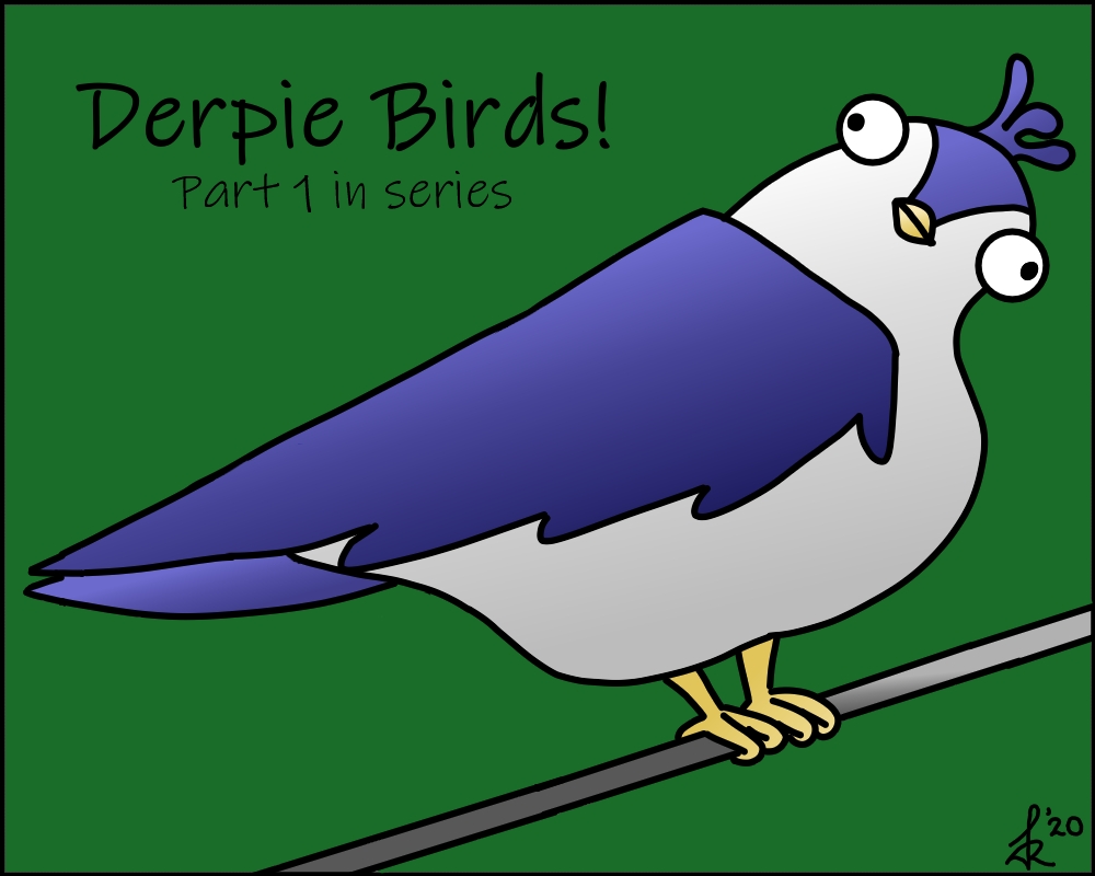 Derpie Bird 1 by hazelpenn on DeviantArt