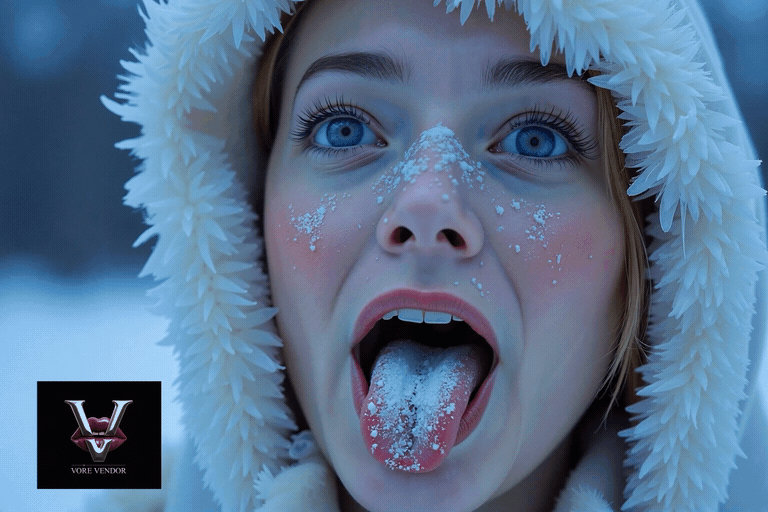 Tasing Animation Tasting Winter | Ai animation by VoreVendor on DeviantArt