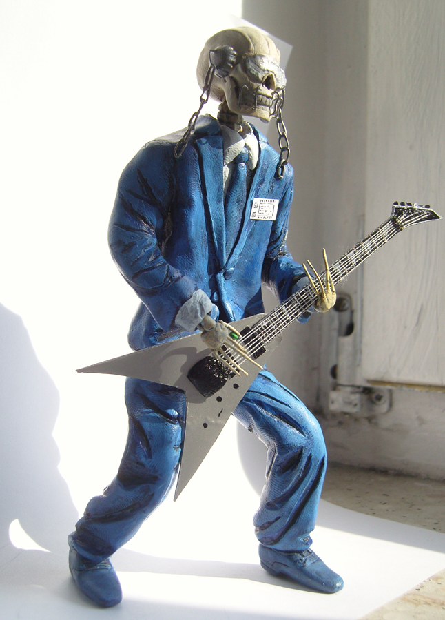 Vic Rattlehead Megadeth 2 by MiniGuitars on DeviantArt