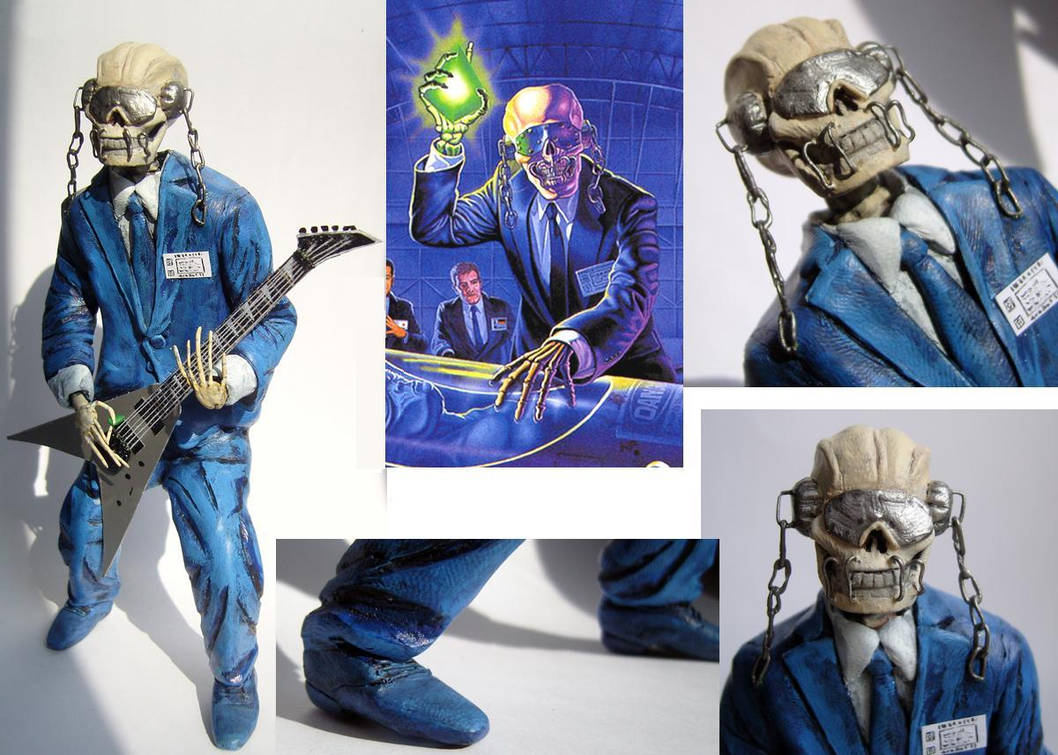 Vic Rattlehead Detail by MiniGuitars on DeviantArt