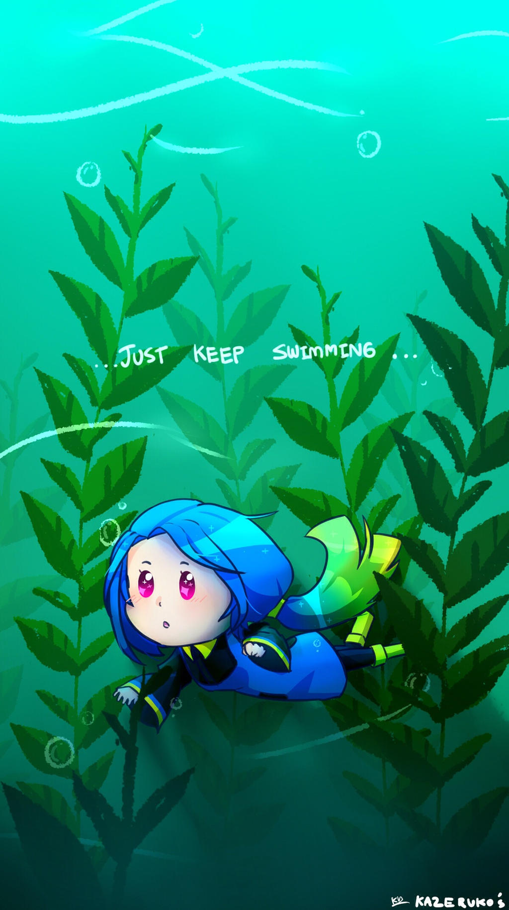 [Finding Dory] Just keep swimming :: Wallpaper