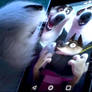 Zootopia screenshot Polar Bears and Wolf Selfie