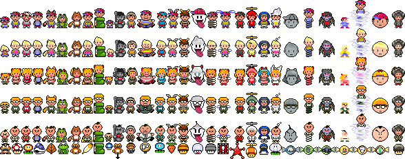 Earthbound Mario Powerups By Toxicisland On Deviantart