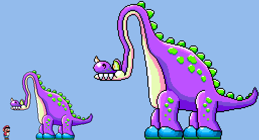 Scratch Bronto Full Bodied Bronto Sprite by ToxicIsland on DeviantArt