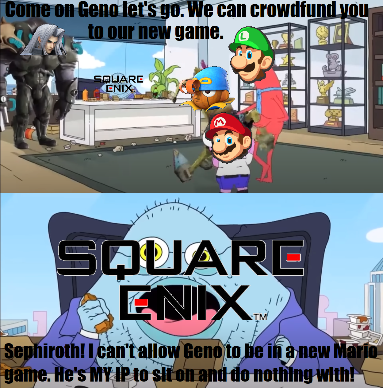 Square Build Meme Square Enix Meme