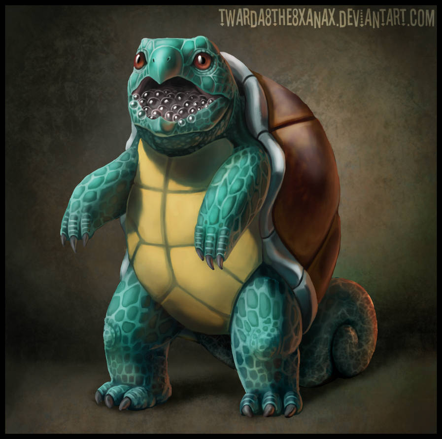 Realistic Squirtle by Twarda8