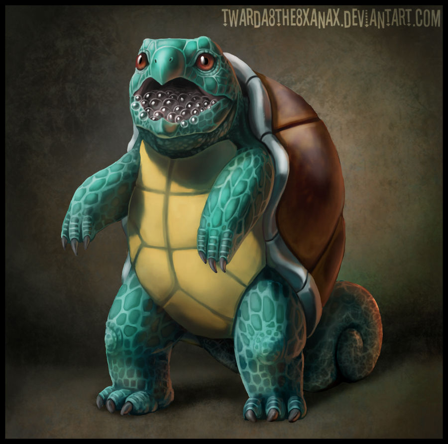 Realistic Squirtle by Twarda8