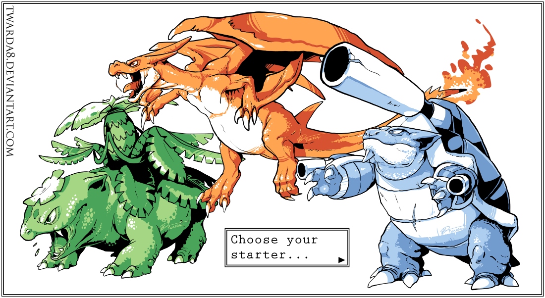 Choose your starter