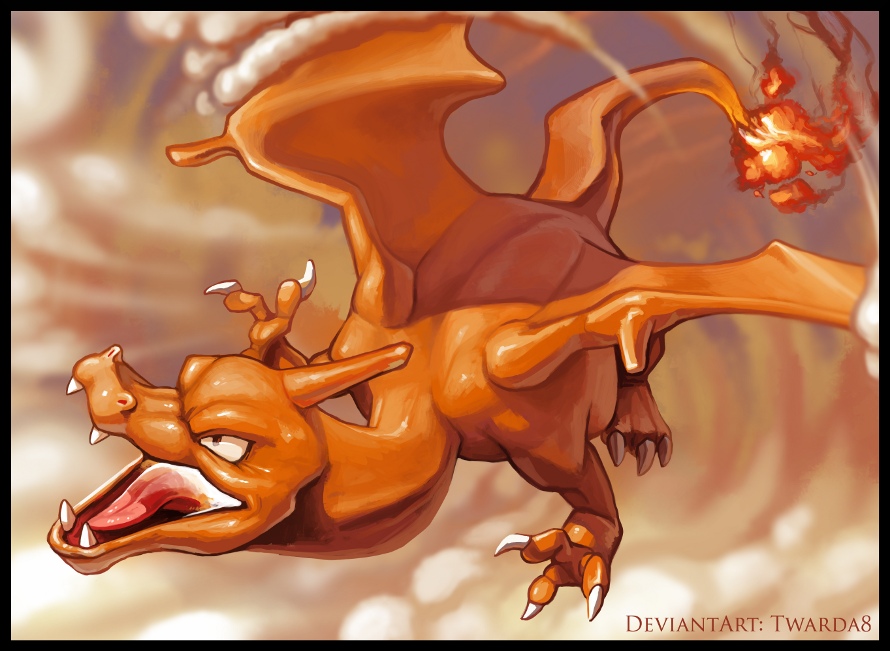 Single Horn Charizard (Beta)