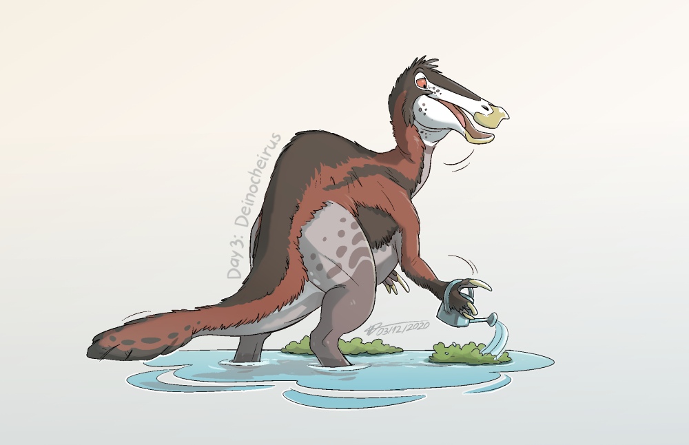 Deinocheirus by AlexisJ153984 on DeviantArt