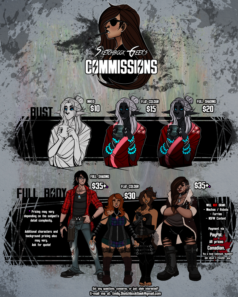 S.G. Commissions -2019- OPEN