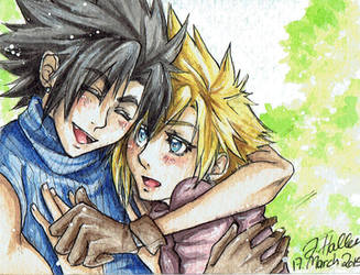 FFVII - Zack and Cloud #1