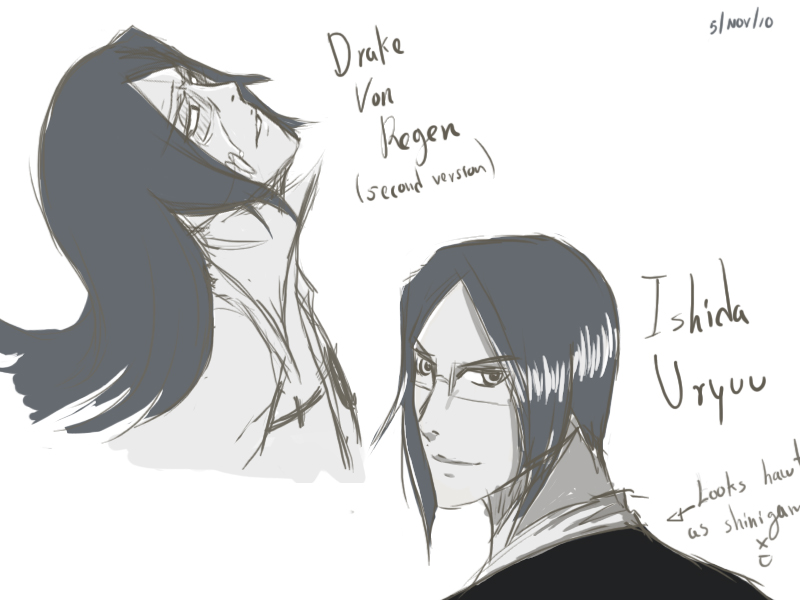 Uryuu sketches