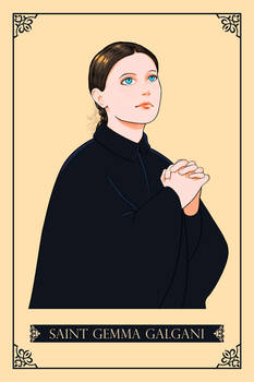 #SaintCards - Saint Gemma Galgani - Free Download