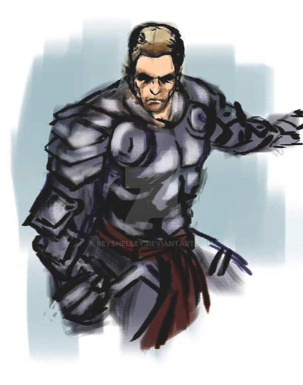 Simple Character Sketch by ReyShelley on DeviantArt
