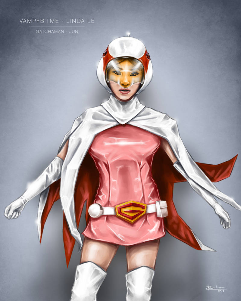 Gatchaman Deviantart Jun - Gatchaman by Ben-Wilsonham on DeviantArt