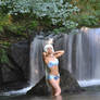 Kidagakash and waterfall