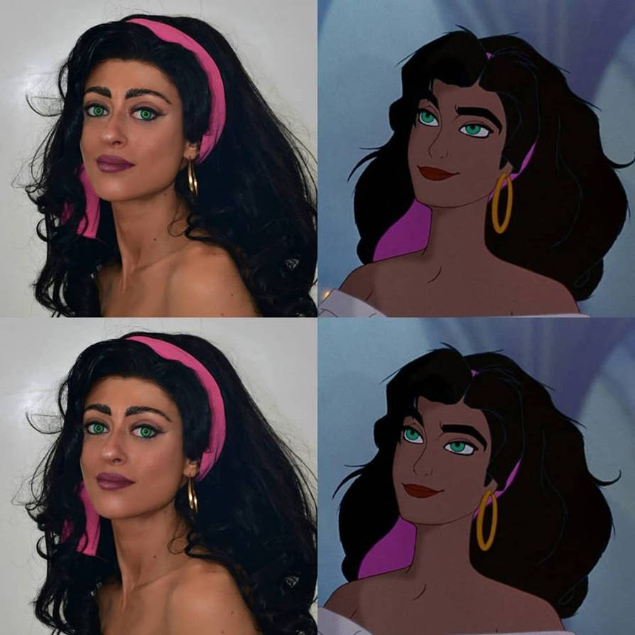 Esmeralda Makeup Comparison By Lady