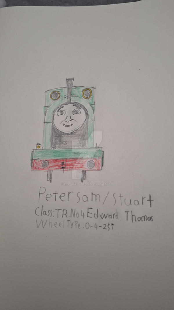 Peter sam the friendly engine by rustymaitance23 on DeviantArt