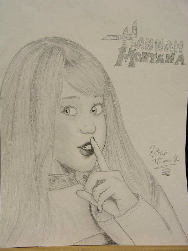 Hannah Montana Drawing By Arale9 On Deviantart