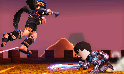 Fighting Dark Pit