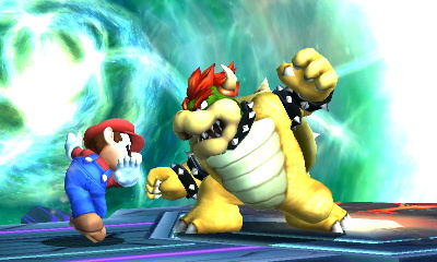 Mario vs Bowser in Final Destination