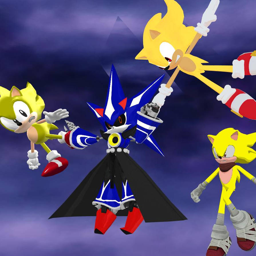 Three Sonics versus the Overlord