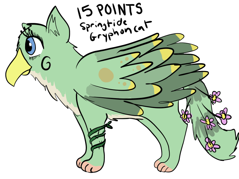 Springtide Gryphoncat [Open]