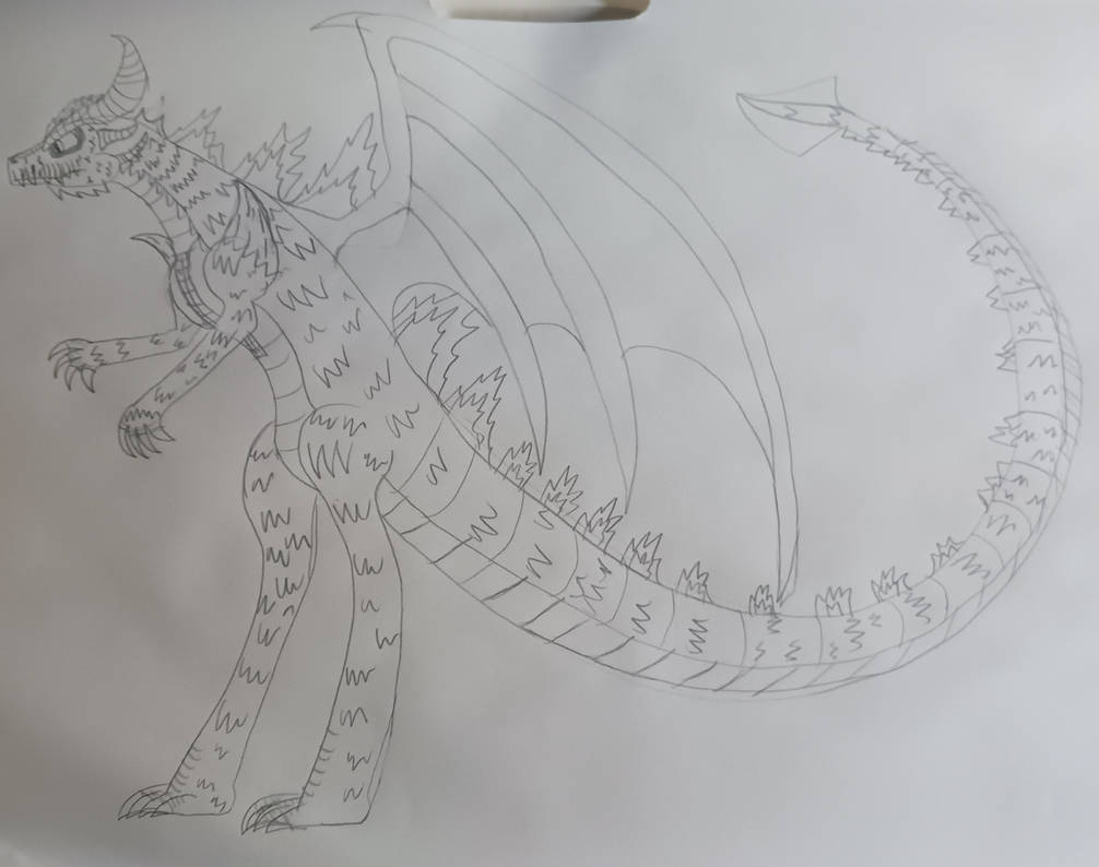 Dragon Godzilla (Godzilla's Winged Ancestor) by GAlexHero89 on DeviantArt