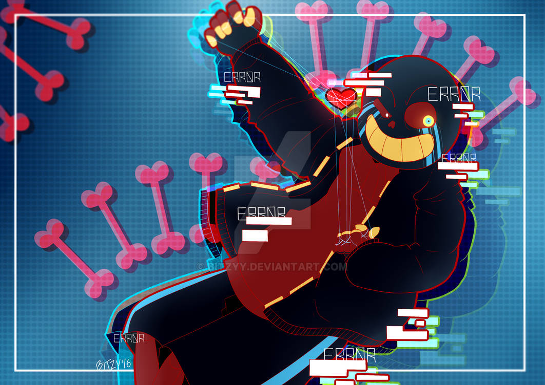 Error!Sans by Bitzyy on DeviantArt