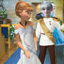 Janna wedding (With Elsa and Hans.)