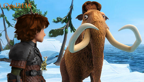Ice Age 2 Manny Meets Ellie - img-Abarne.