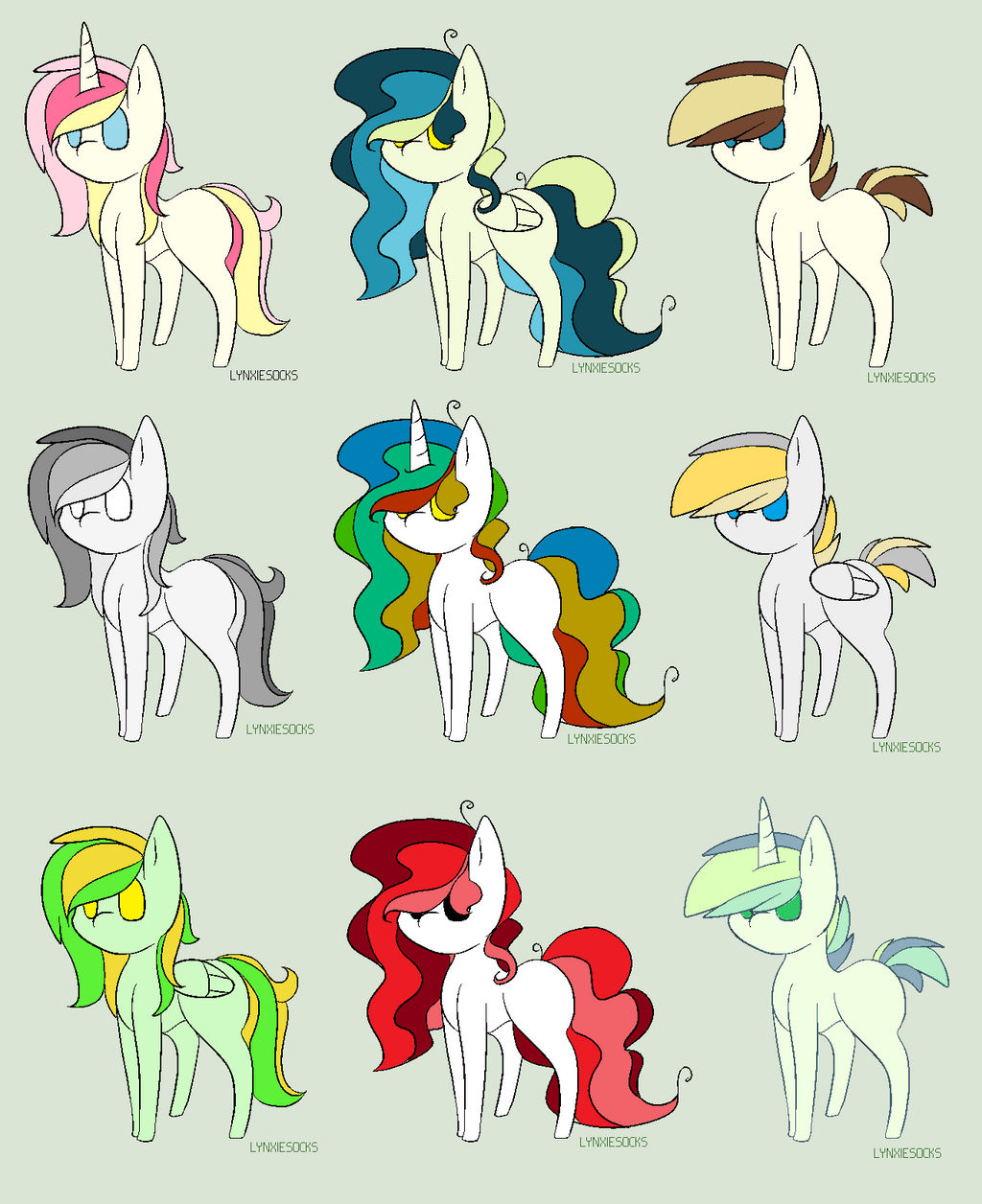 Cheap MLP Pony Adopts 2 (OPEN)