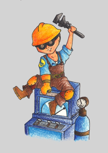 tf2 Chibi engineer