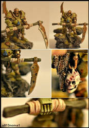 Nurgle chaos lord (detail)