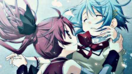 Sayaka and Kyoko--MY EDIT