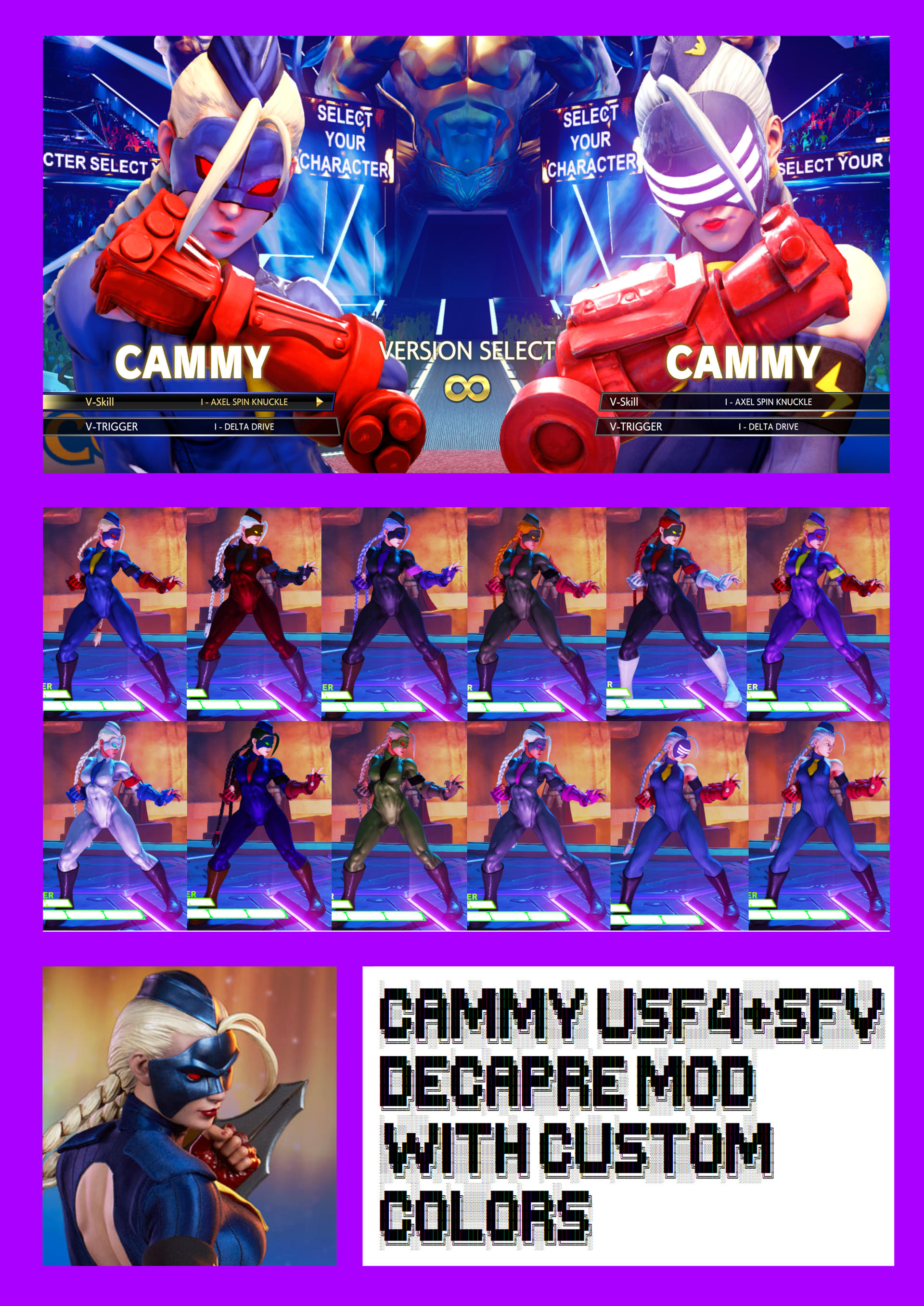 Cammy- Fortnite skin  Street fighter characters, Sakura street