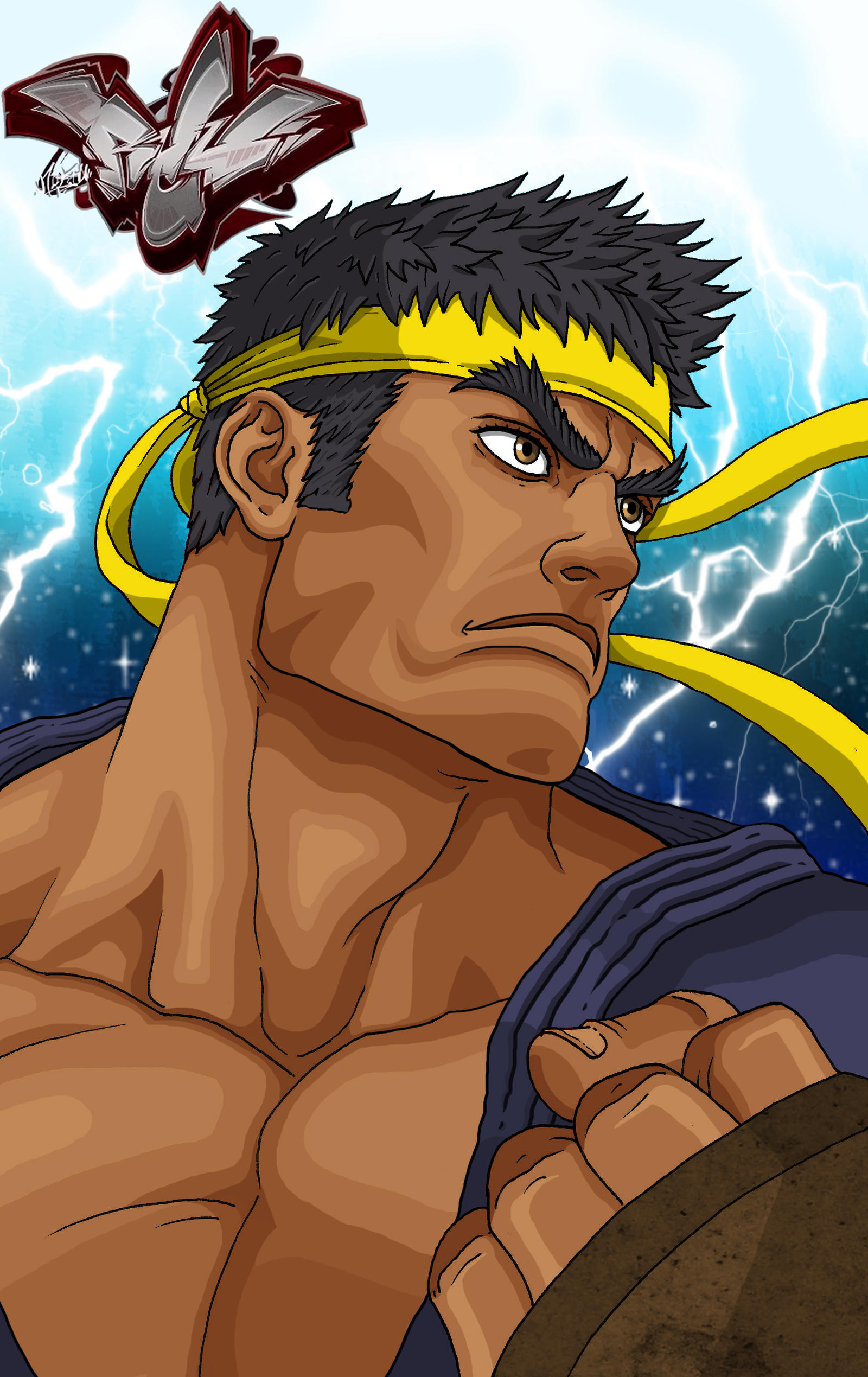 RYU (SUPER TURBO COLOUR) by AegisReflector666 on DeviantArt