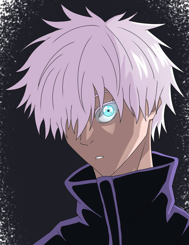 Gojo Mask Less Gojo Satoru without mask Redraw - JuJutsu Kaisen by Louisamuriel2009 on ...