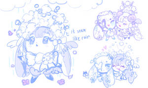 Cheru doodle : Ame and Kanan