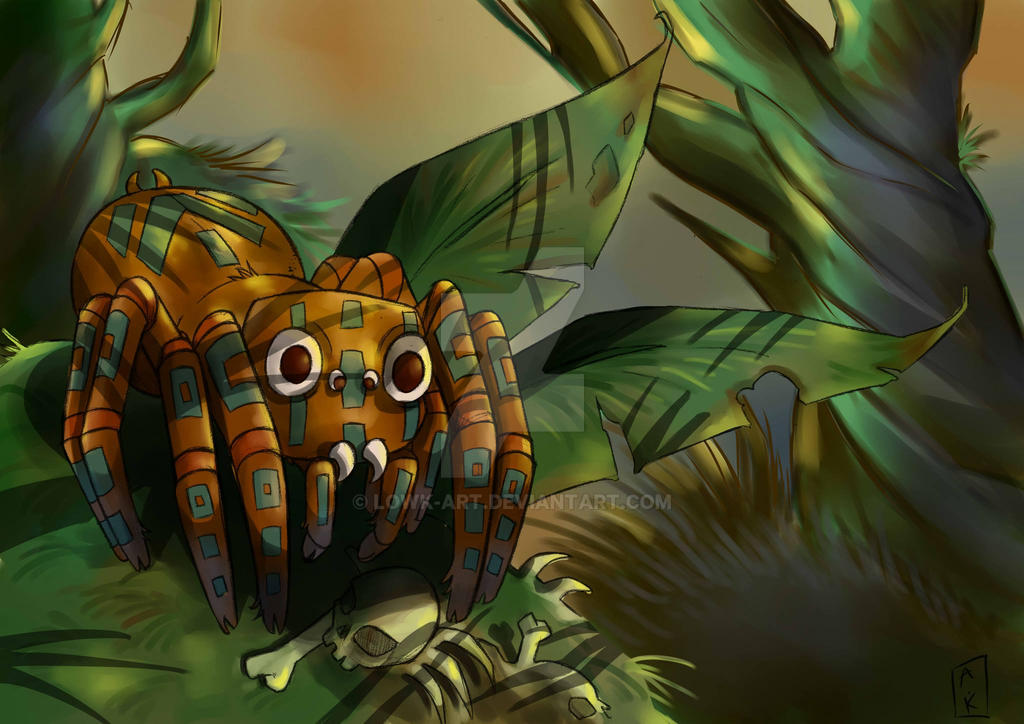 Deviantart Spider little spider by Lowk-art on DeviantArt