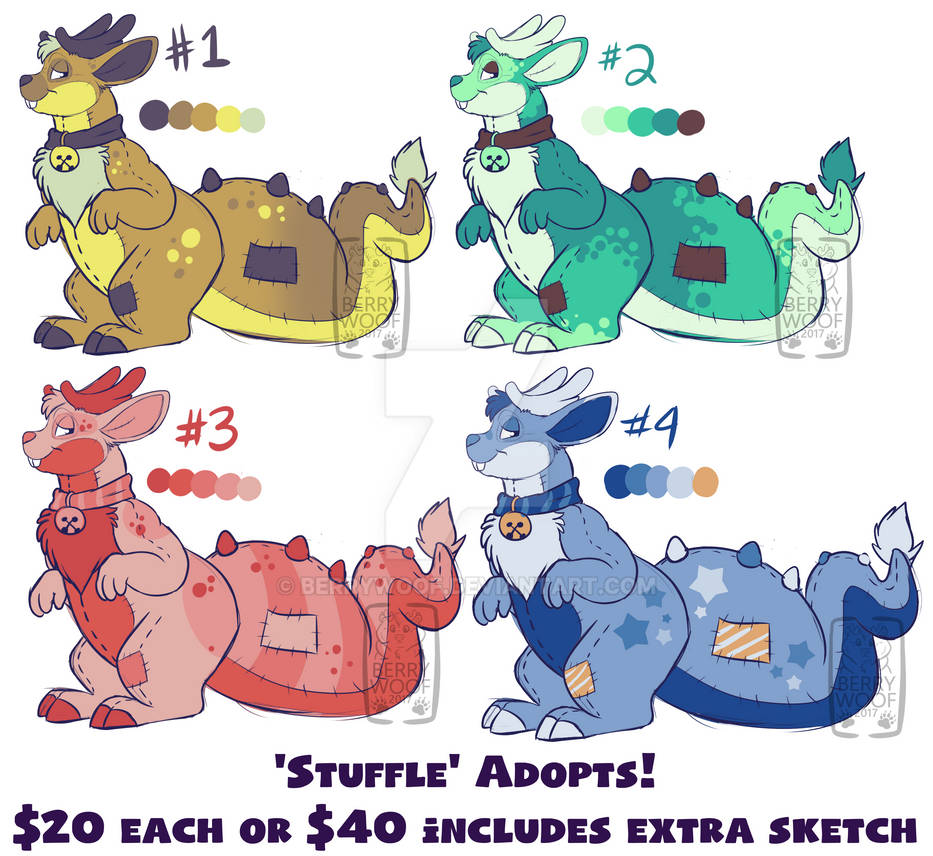 Stuffle Stuffle Adopts 1 by BerryWoof on DeviantArt