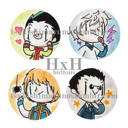 Hunter x Hunter buttons