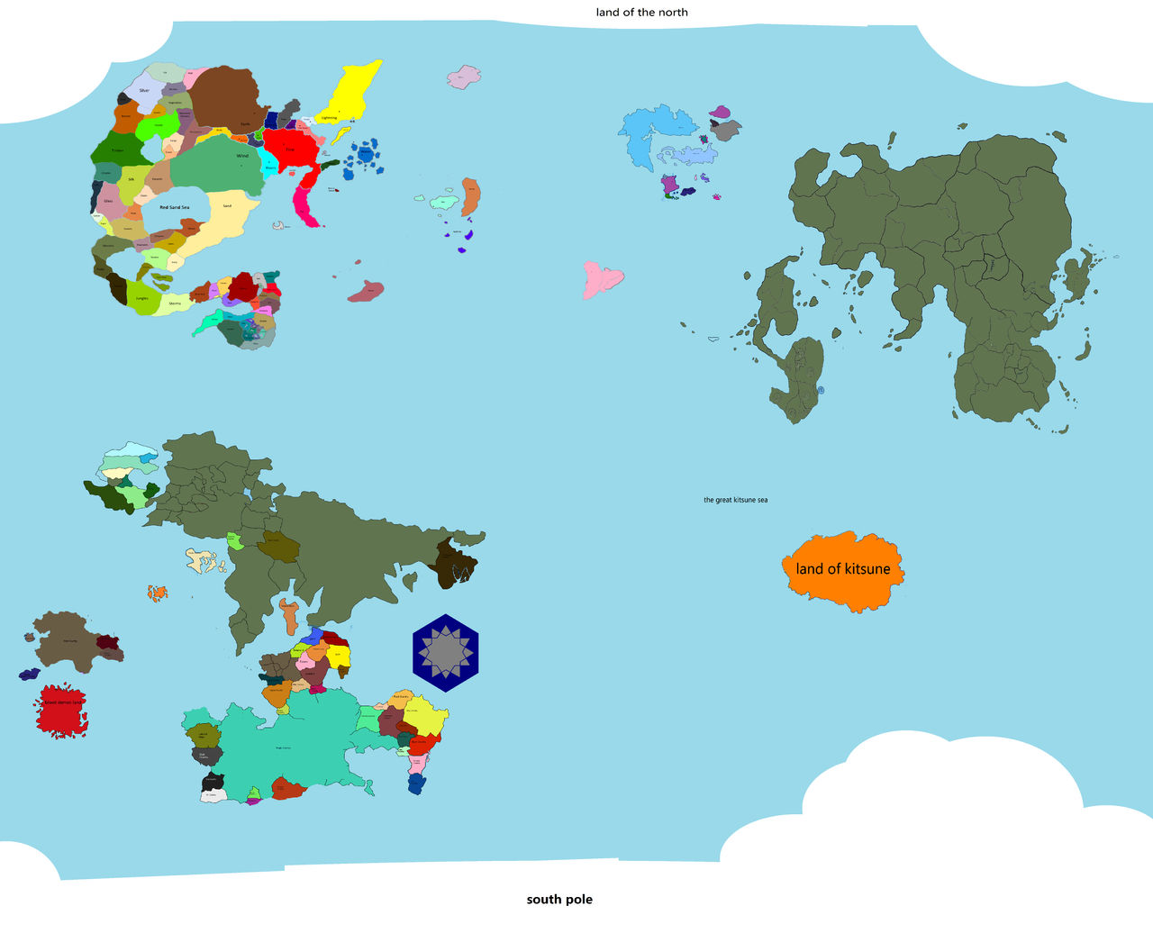 Mapa de Naruto by VerBuraM on DeviantArt