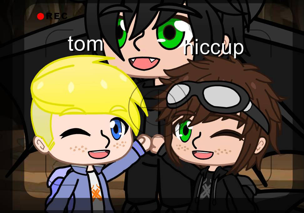 Tom and hiccup video with toothless by hgbbhin on DeviantArt