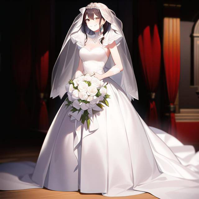 Ai Mirror art wedding bride by hgbbhin on DeviantArt