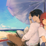 by the sea
