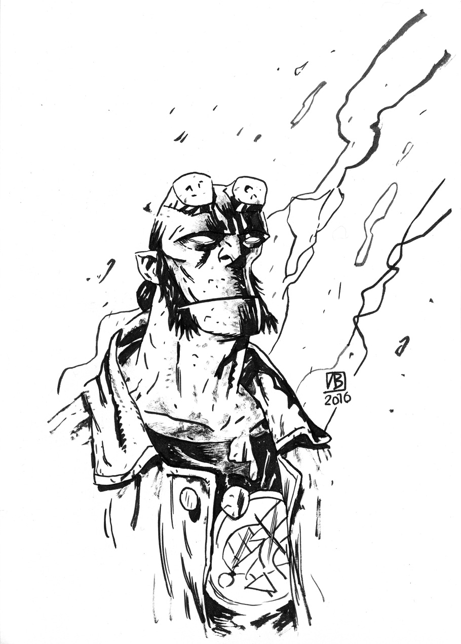 Hellboy (commission)