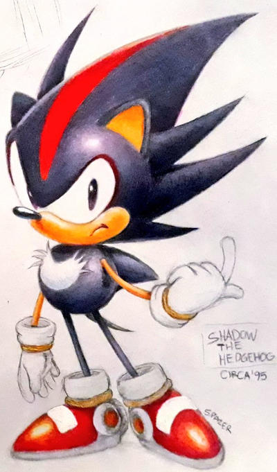 Classic Shadow the Hedgehog by SvanetianRose on DeviantArt