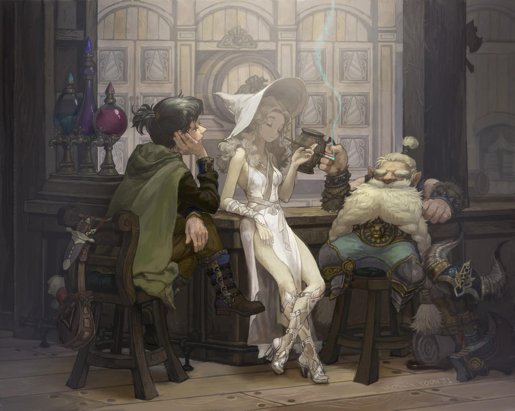 White witch's Bar